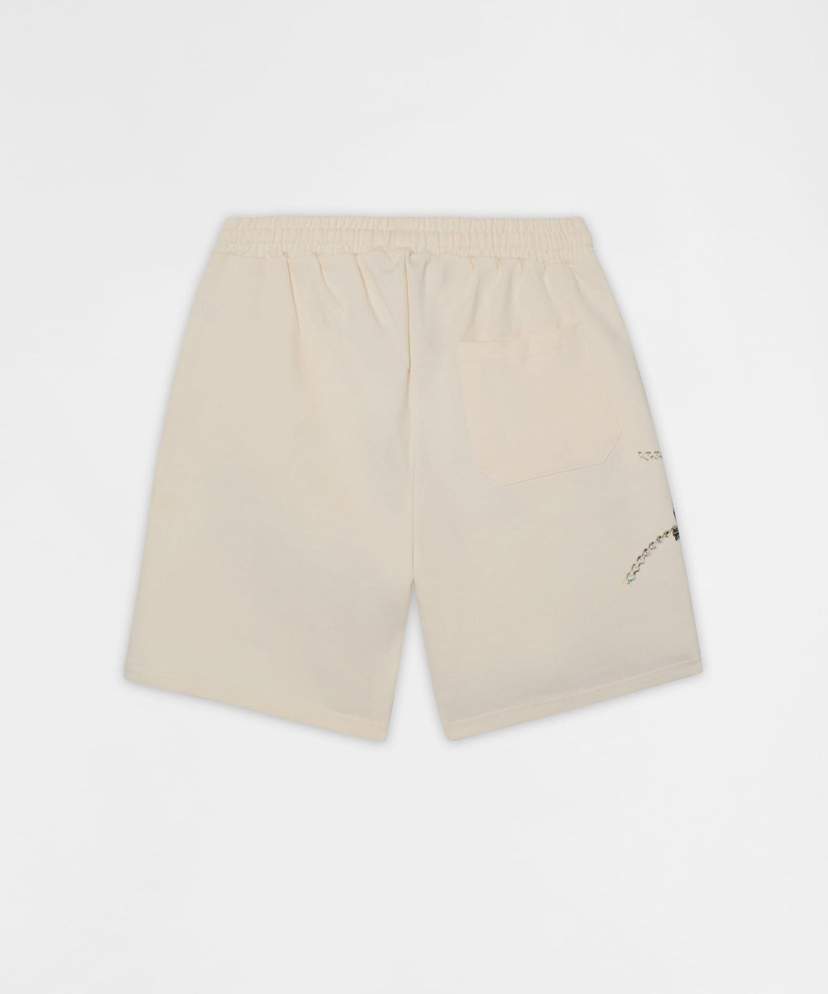Reason Clothing Trusted Mercy No Rules Embroidered Short - Cream