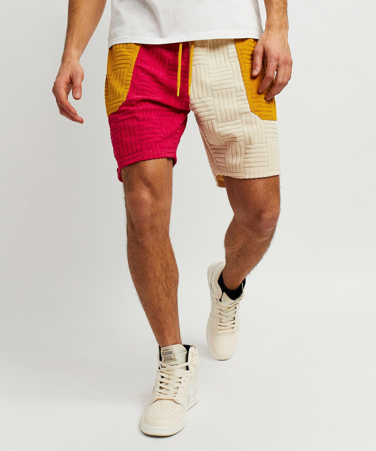 Reason Clothing Customer Favorite Waffle Split Short