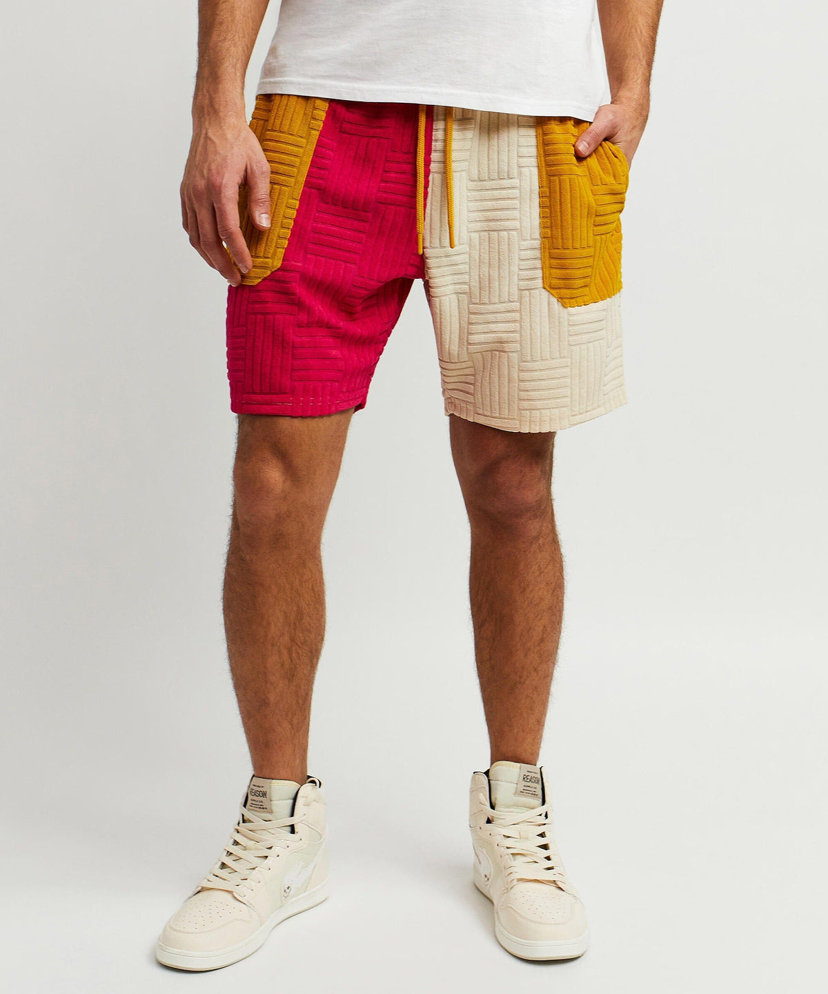 Reason Clothing Customer Favorite Waffle Split Short