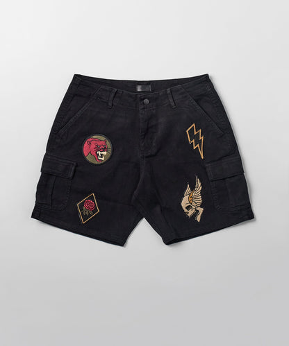 Reason Clothing Great Value Havoc Patches Cargo Short