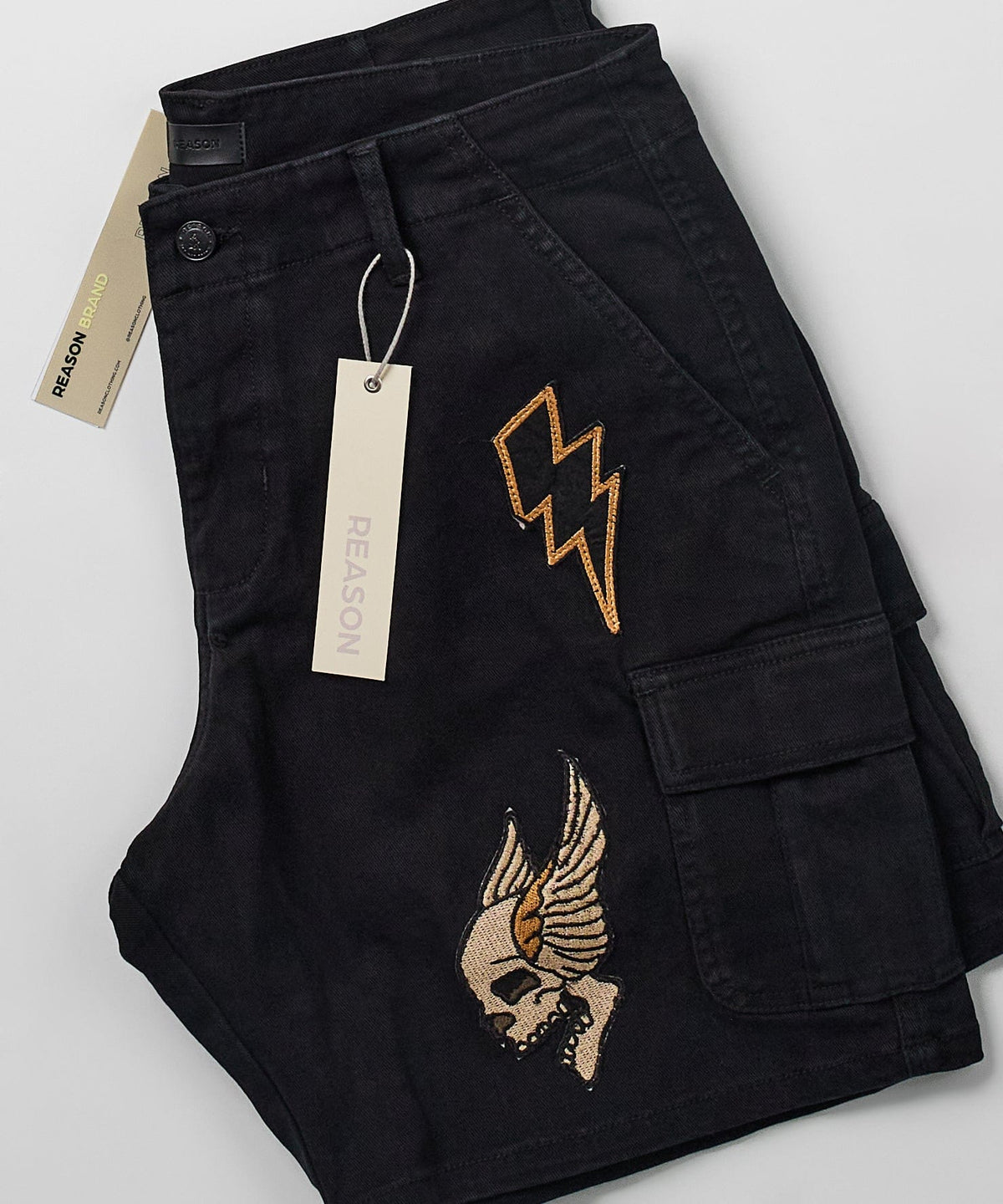 Reason Clothing Great Value Havoc Patches Cargo Short