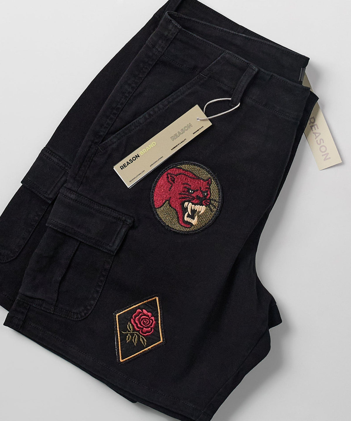 Reason Clothing Great Value Havoc Patches Cargo Short