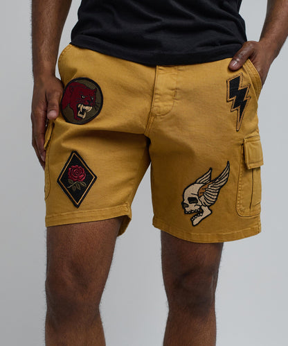 Reason Clothing Hot Sale Havoc Patches Cargo Short