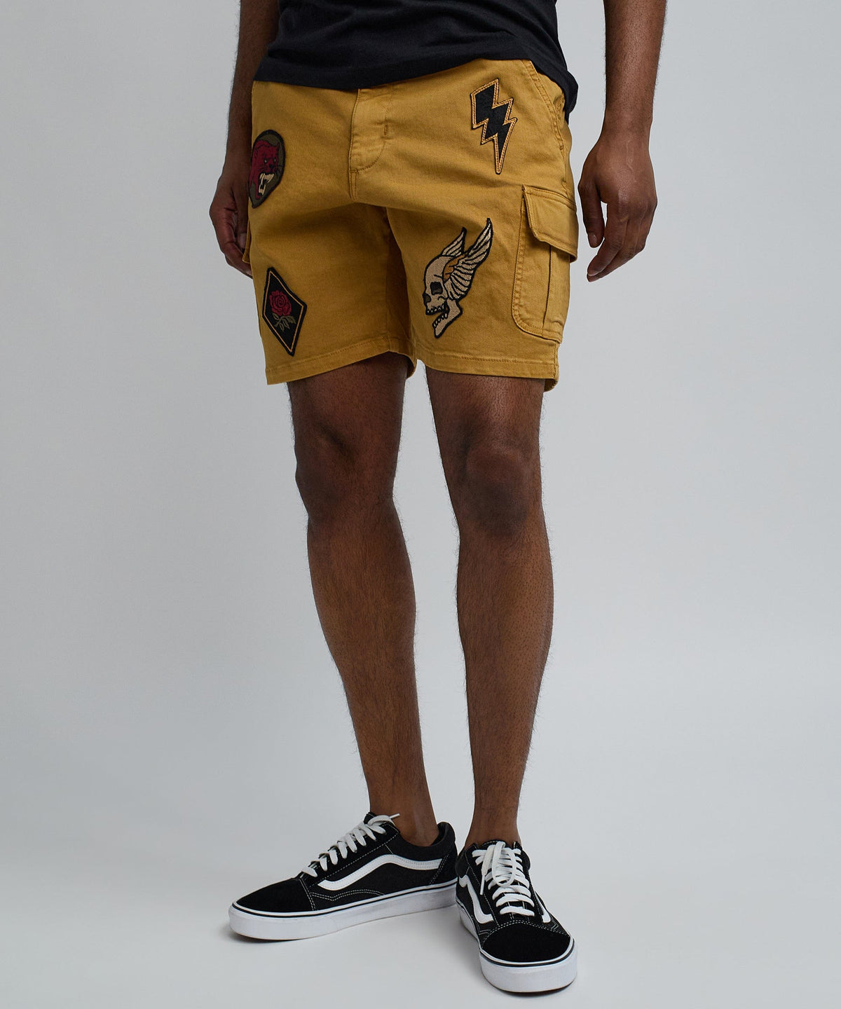 Reason Clothing Hot Sale Havoc Patches Cargo Short