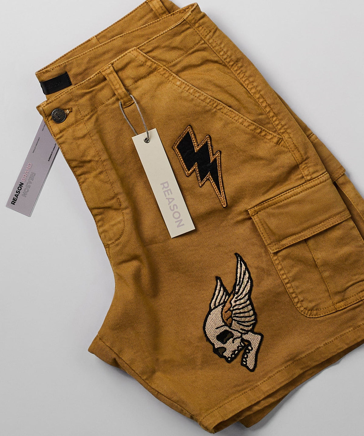 Reason Clothing Hot Sale Havoc Patches Cargo Short