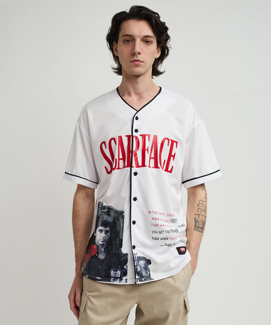 Reason Clothing Deals Scarface Baseball Jersey