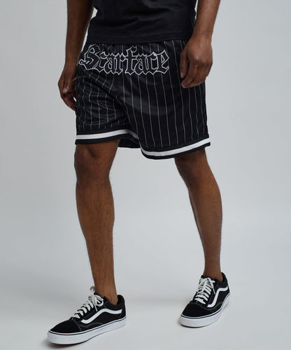 Reason Clothing Popular Scarface Pinstripe Short