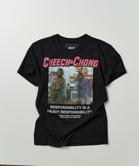 Reason Clothing Exclusive Cheech & Chong Responsibility Tee