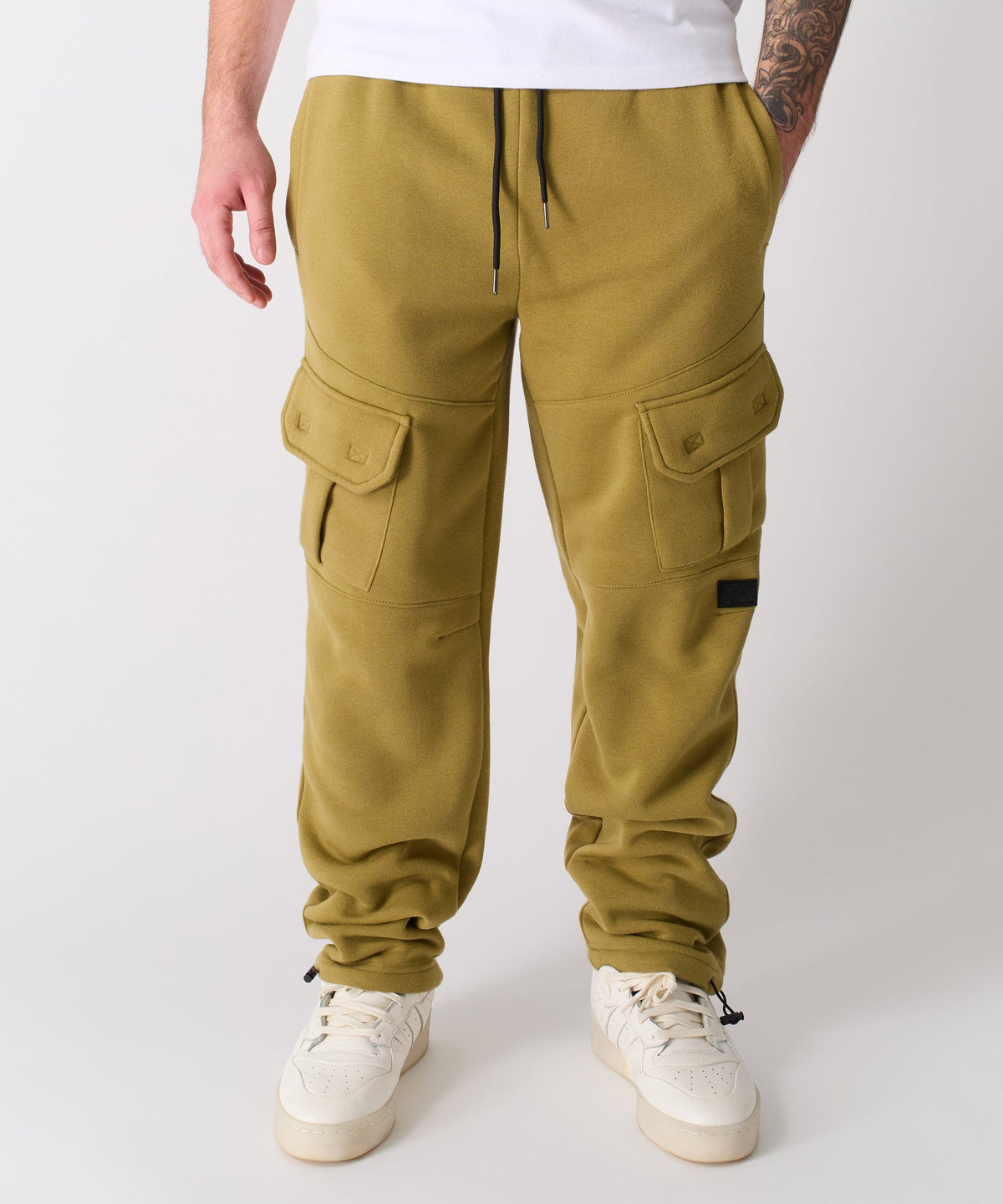 Reason Clothing Essential Banks Fleece Cargo Pant