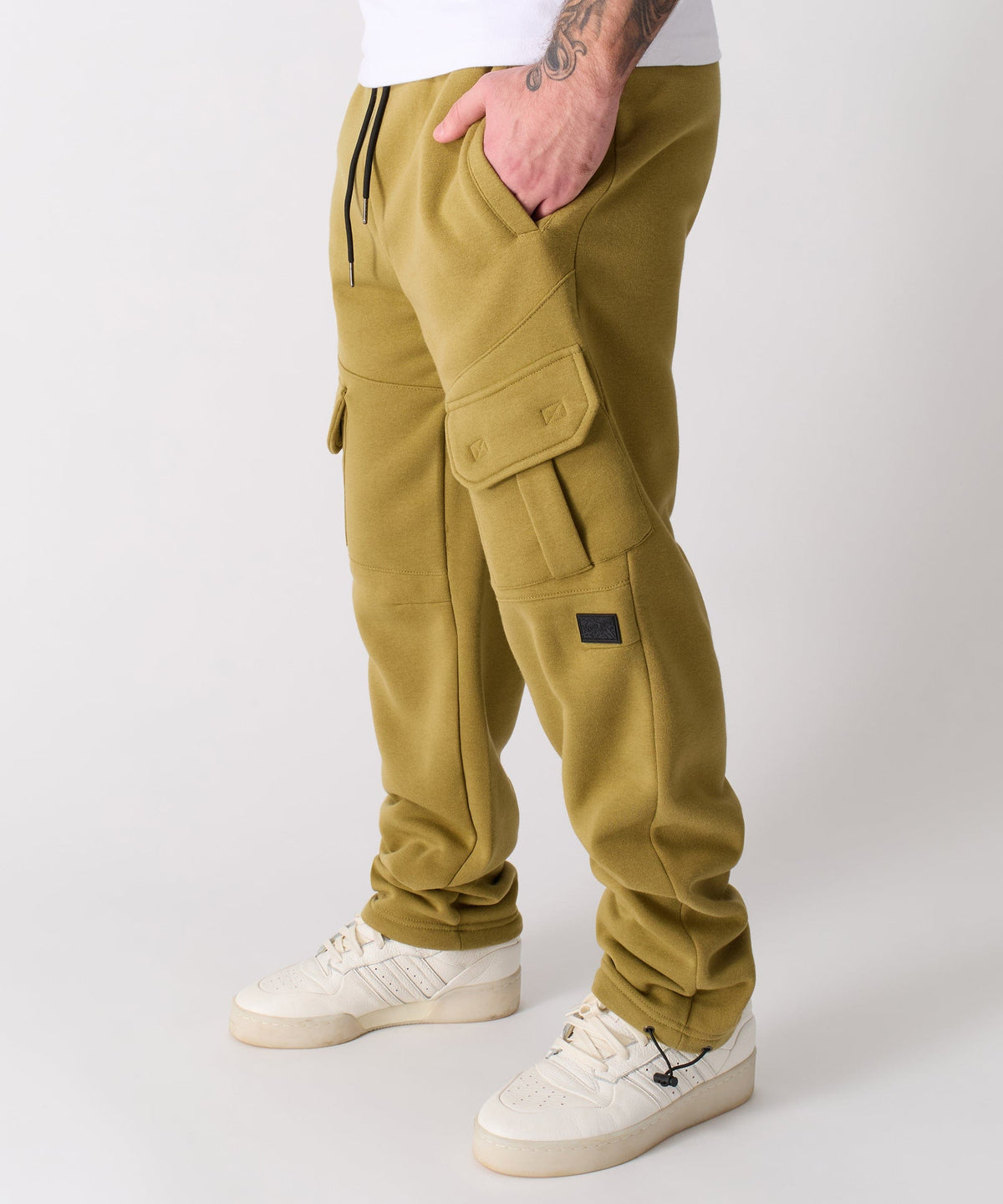 Reason Clothing Essential Banks Fleece Cargo Pant