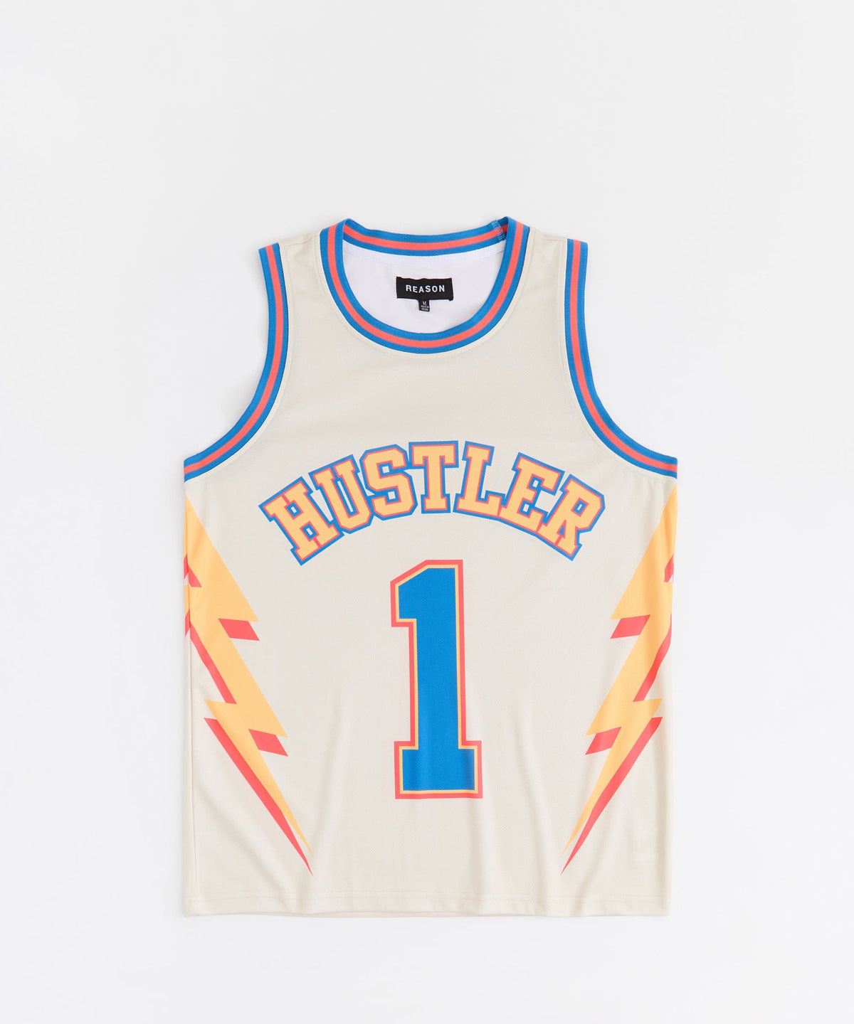 Reason Clothing Customer Favorite Hustler Basketball Jersey - Khaki