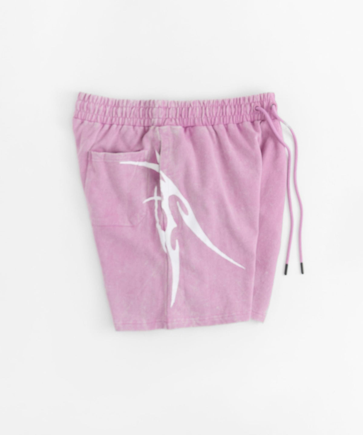 Reason Clothing Sale Washed Out Athletic Fit Short -Purple