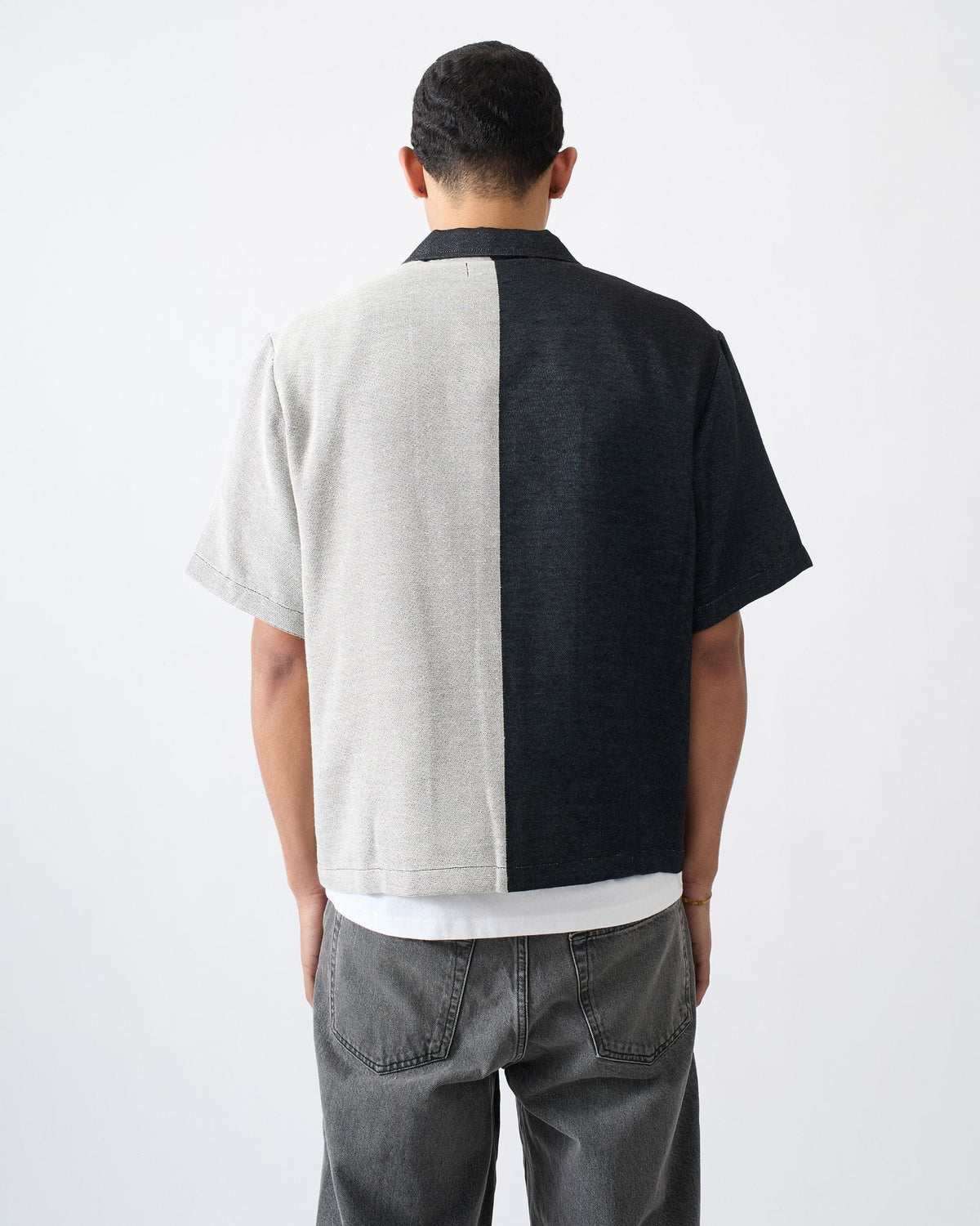 Reason Clothing Deals Scarface Tapestry Button Down - Black/White