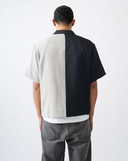 Reason Clothing Deals Scarface Tapestry Button Down - Black/White