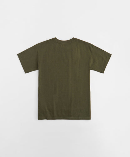 Reason Clothing Deals All We Trust Is Us Western Tee - Burnt Olive