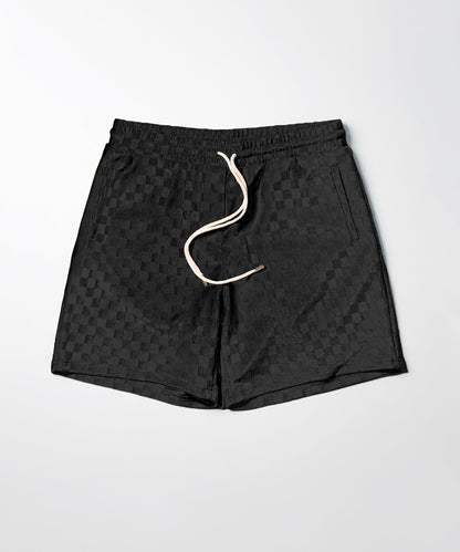 Reason Clothing Value Jacquard Knit Shorts - Black