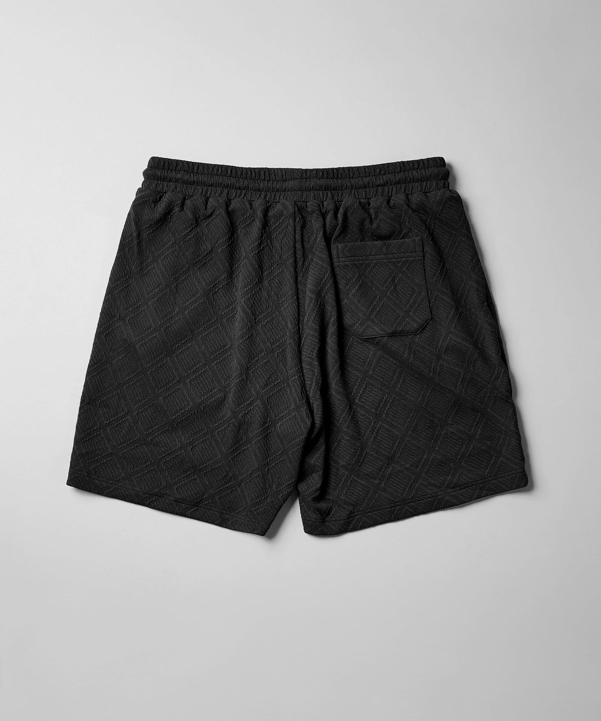 Reason Clothing Value Jacquard Knit Shorts - Black