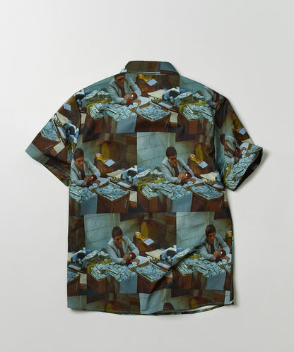 Reason Clothing Top Pick Scarface Money Woven Shirt