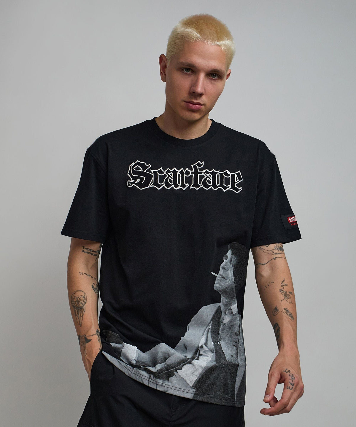Reason Clothing Deals Scarface Old English Tee