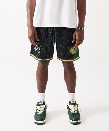 Reason Clothing Featured How High Basketball Short - Black