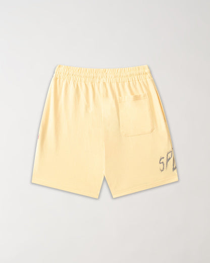 Reason Clothing Recommended Dodge Hellcat Fleece Short - Tan