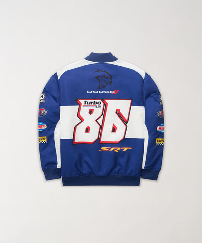 Reason Clothing Best Price Dodge Hellcat Racing Full Zip Jacket - Blue