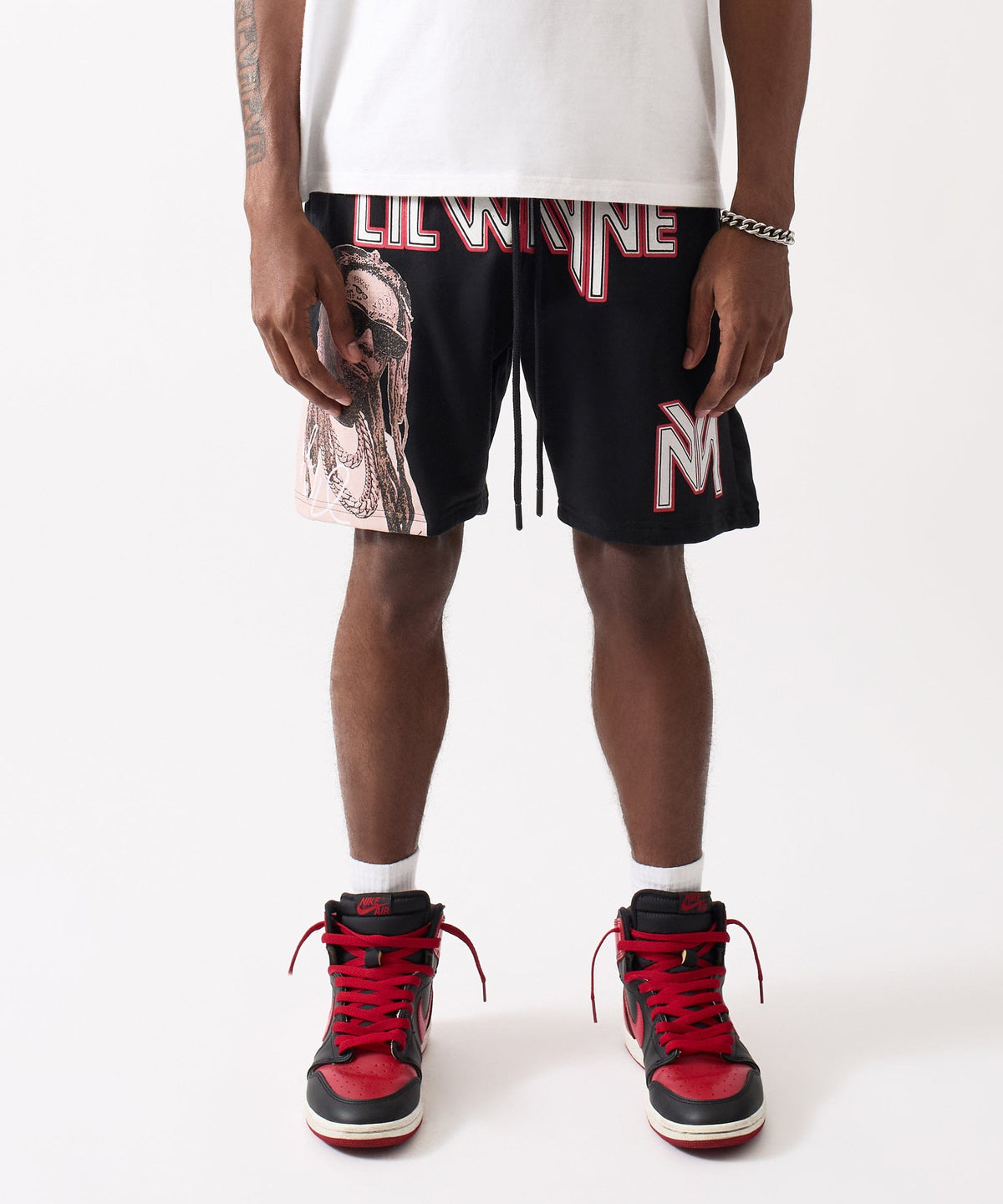 Reason Clothing Great Value Lil Wayne Fleece Short - Black