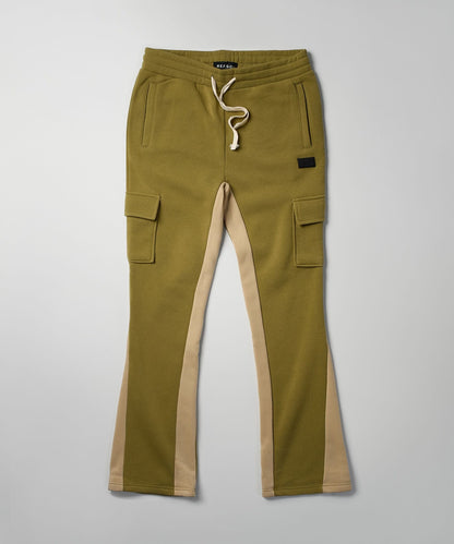 Reason Clothing Smart Buy Stacked Fleece Sweatpant