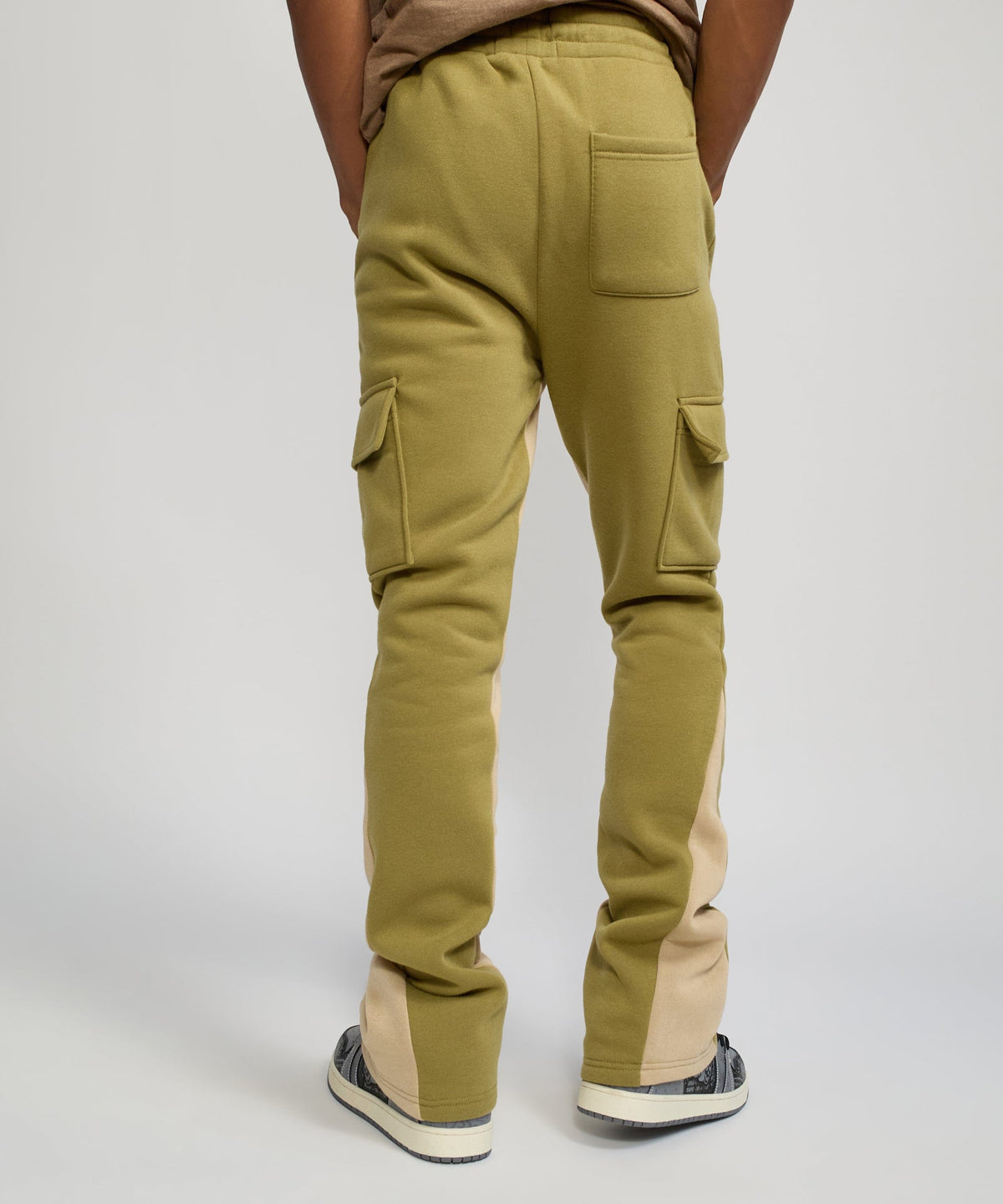 Reason Clothing Smart Buy Stacked Fleece Sweatpant