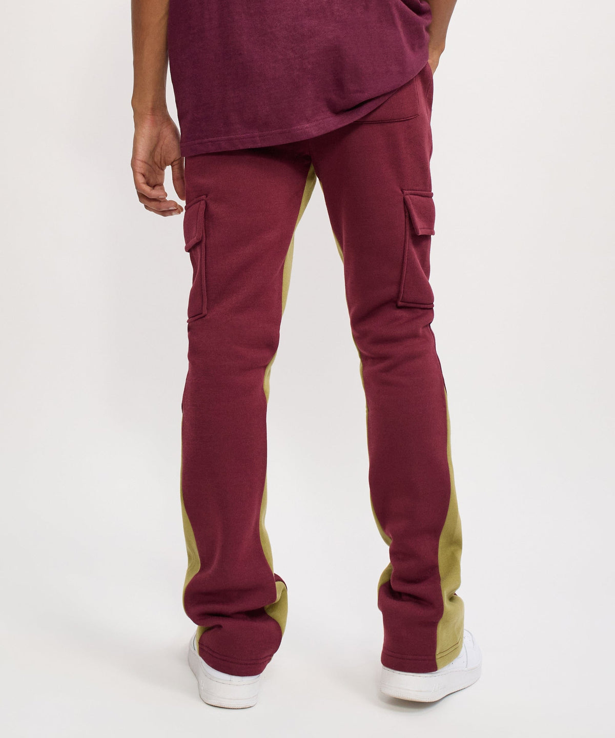 Reason Clothing Exclusive Stacked Fleece Sweatpant