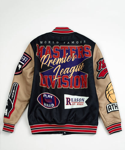 Reason Clothing Great Value Master Division Varsity Jacket