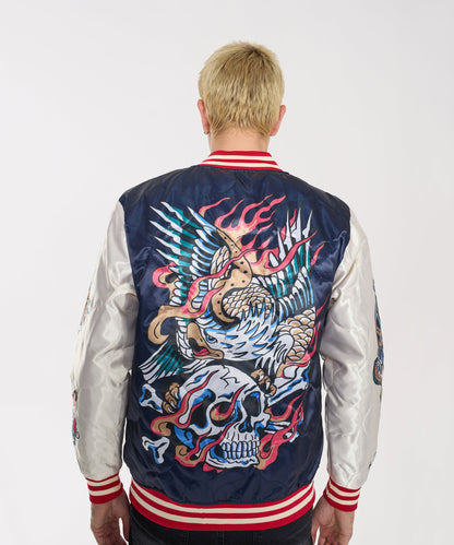 Reason Clothing Featured Iconic Bomber Jacket