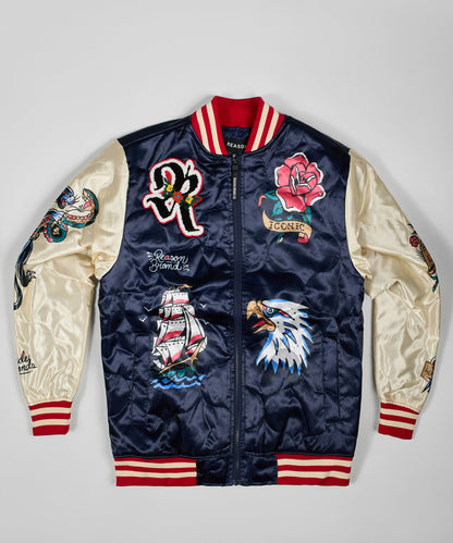 Reason Clothing Featured Iconic Bomber Jacket
