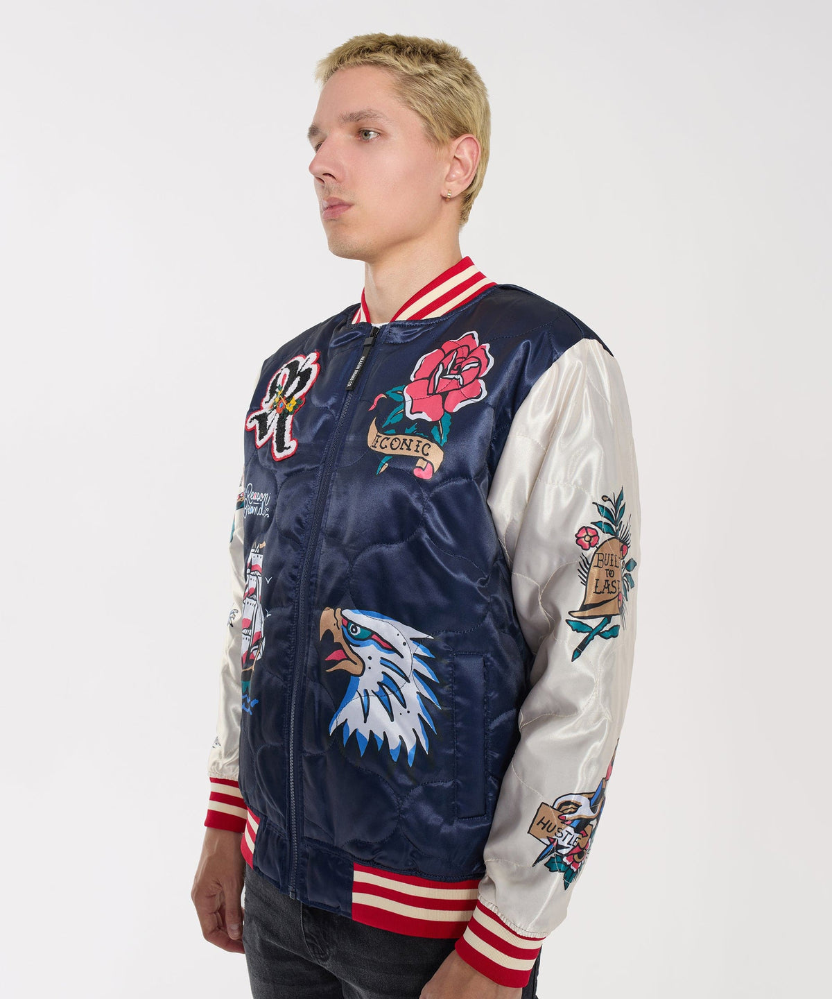 Reason Clothing Featured Iconic Bomber Jacket