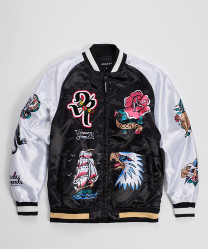 Reason Clothing Best Seller Iconic Bomber Jacket
