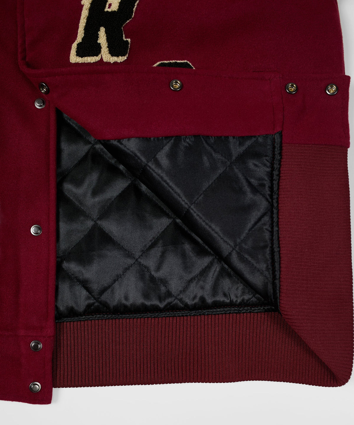 Reason Clothing Customer Favorite Destroy Varsity Jacket