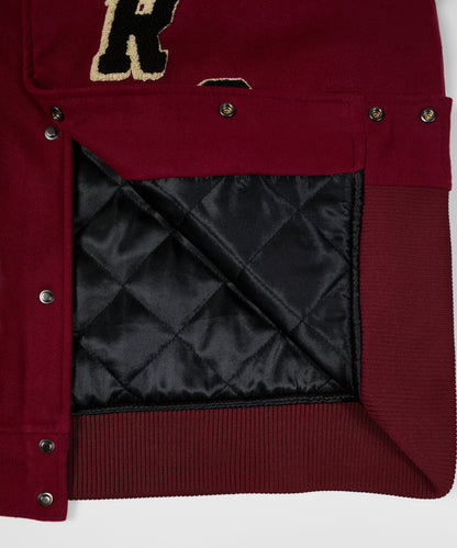 Reason Clothing Customer Favorite Destroy Varsity Jacket