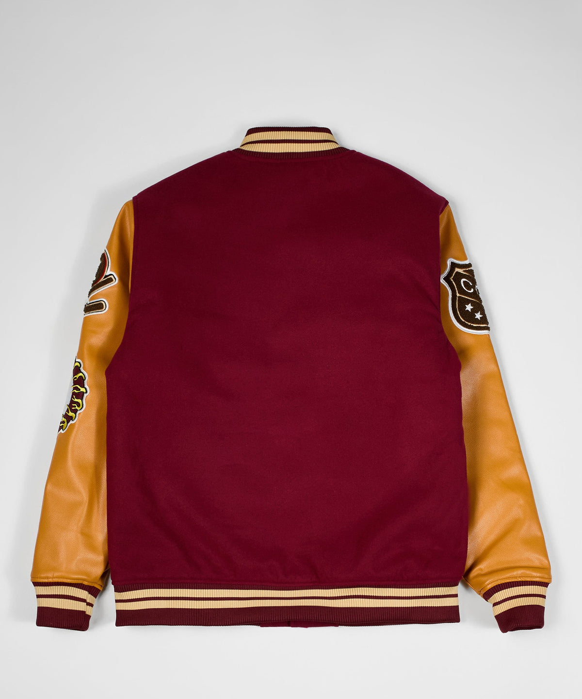 Reason Clothing Customer Favorite Destroy Varsity Jacket