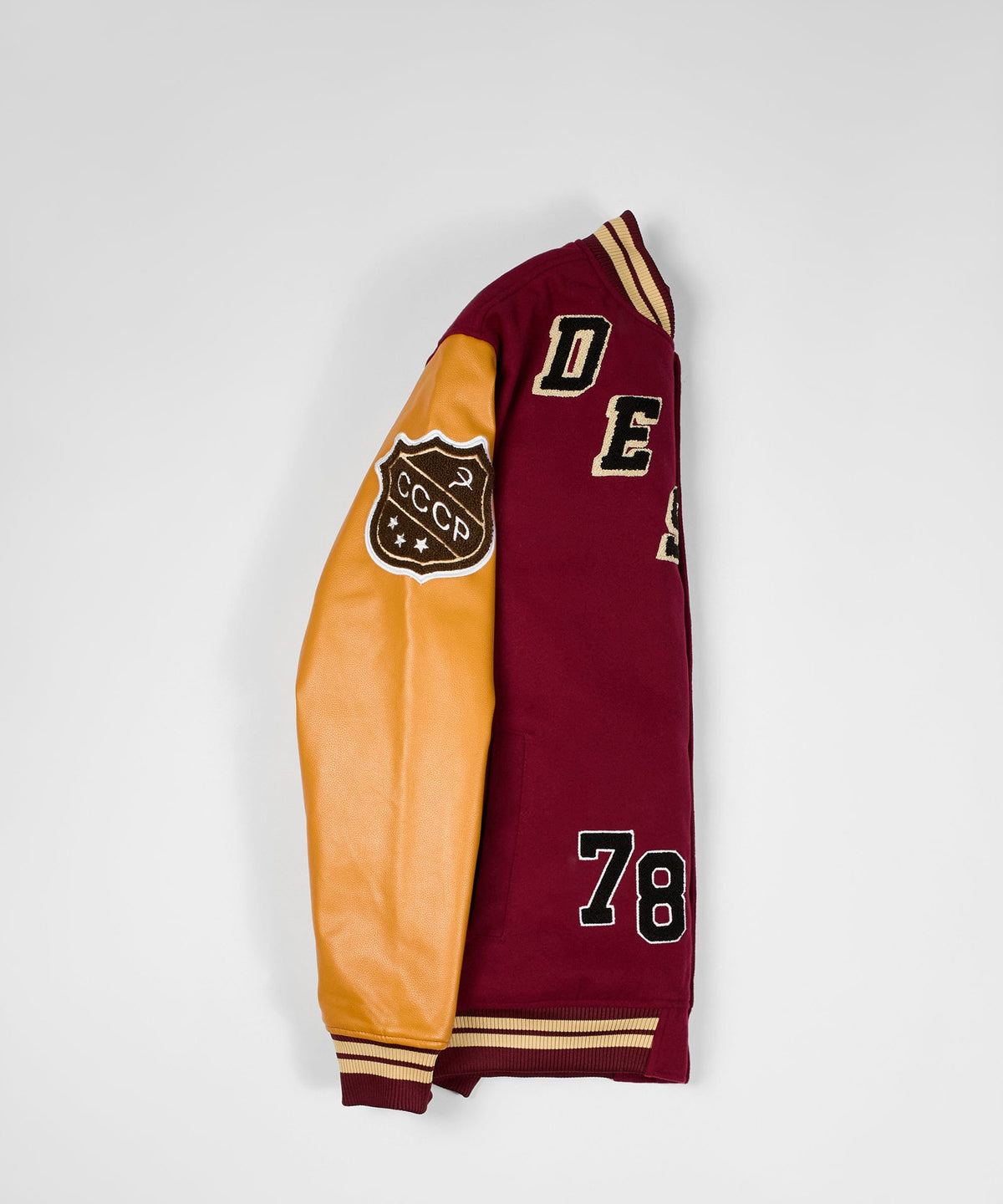 Reason Clothing Customer Favorite Destroy Varsity Jacket