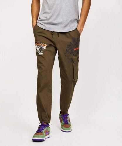 Reason Clothing Everyday Stand Joggers - Khaki