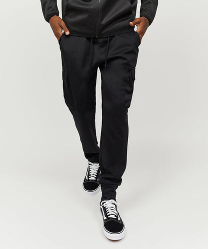 Reason Clothing Popular Hester Tech Fleece Cargo Slim Fit Sweatpants