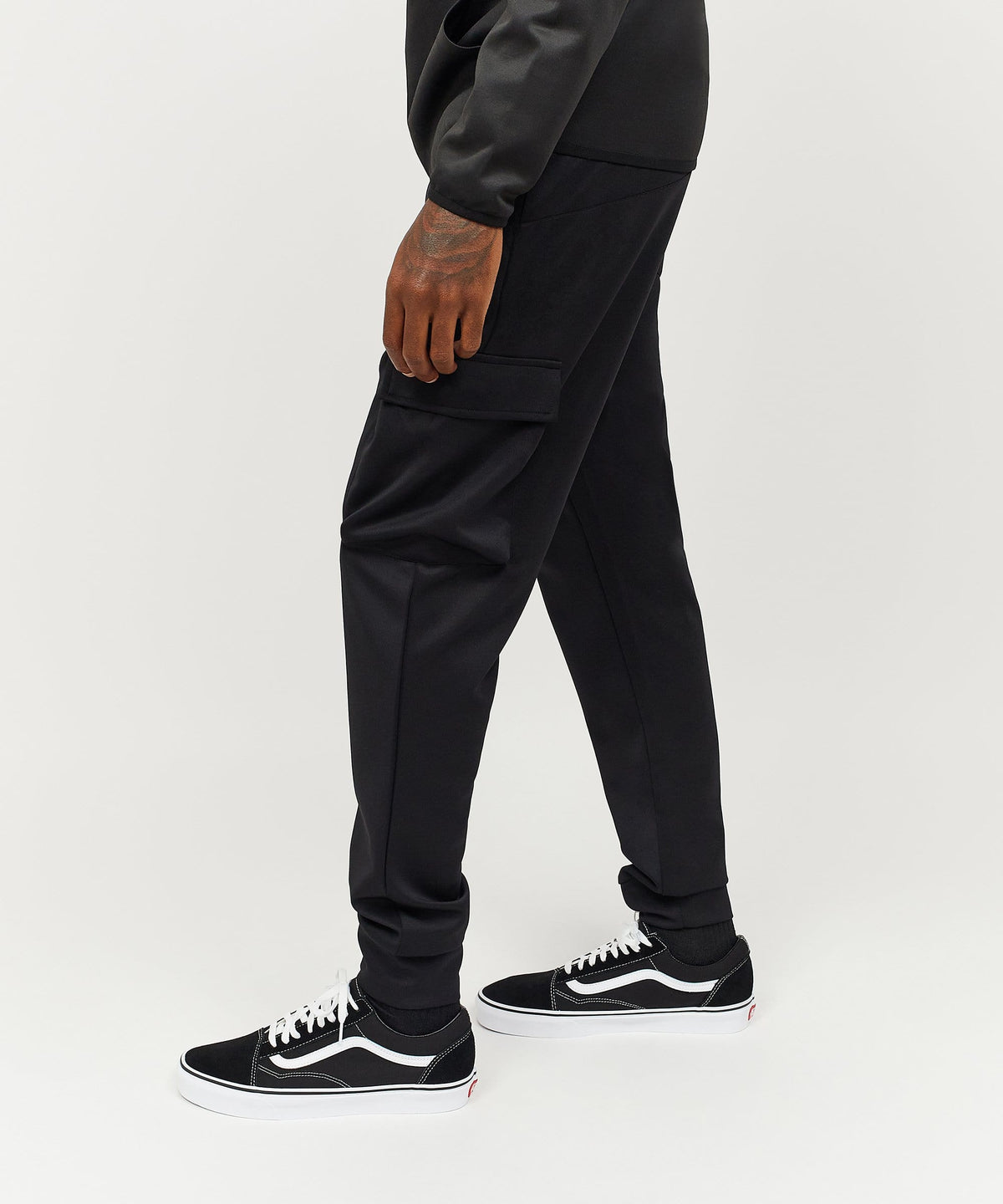 Reason Clothing Popular Hester Tech Fleece Cargo Slim Fit Sweatpants