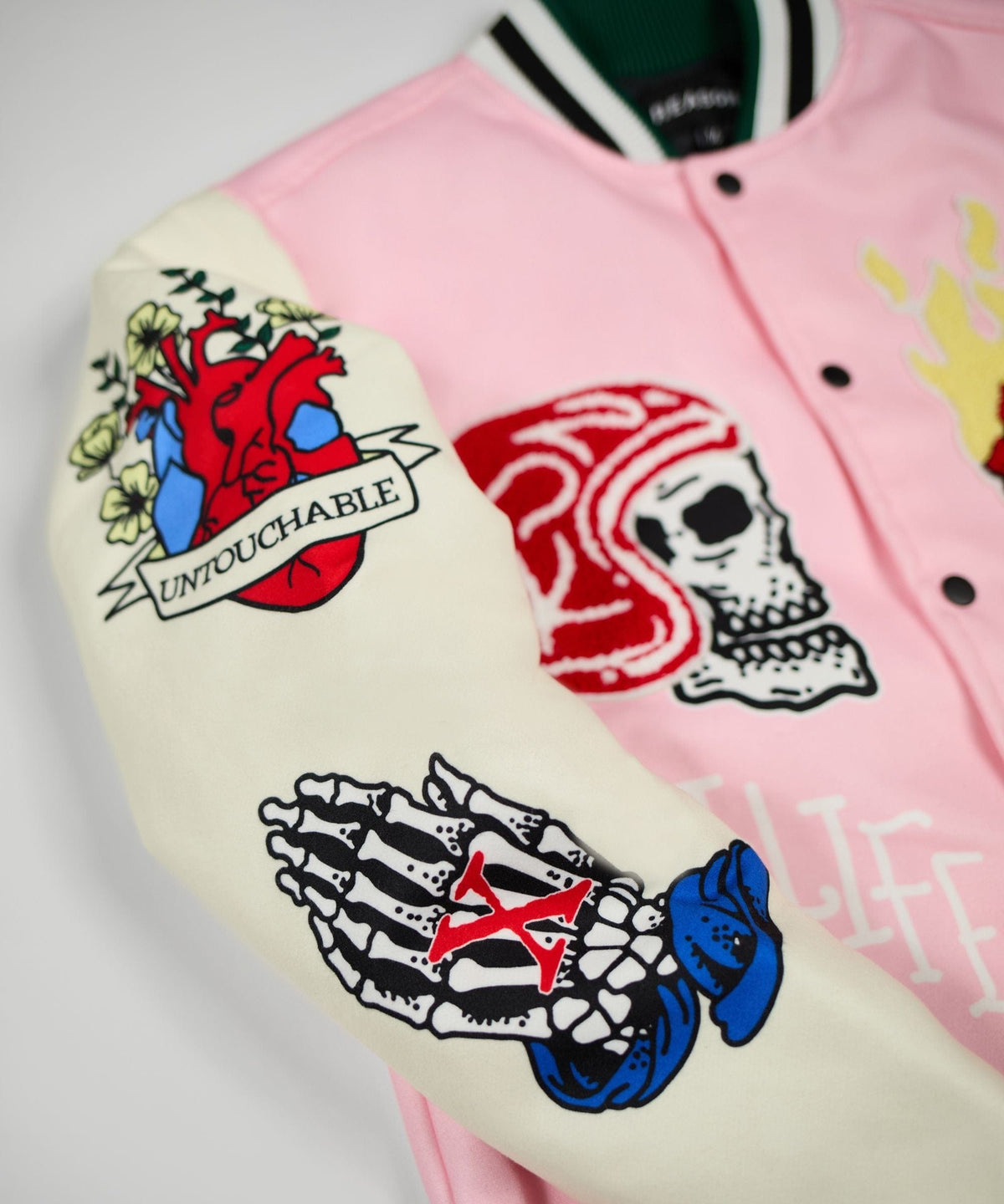 Reason Clothing Best Price Bridges Burn Bomber Jacket