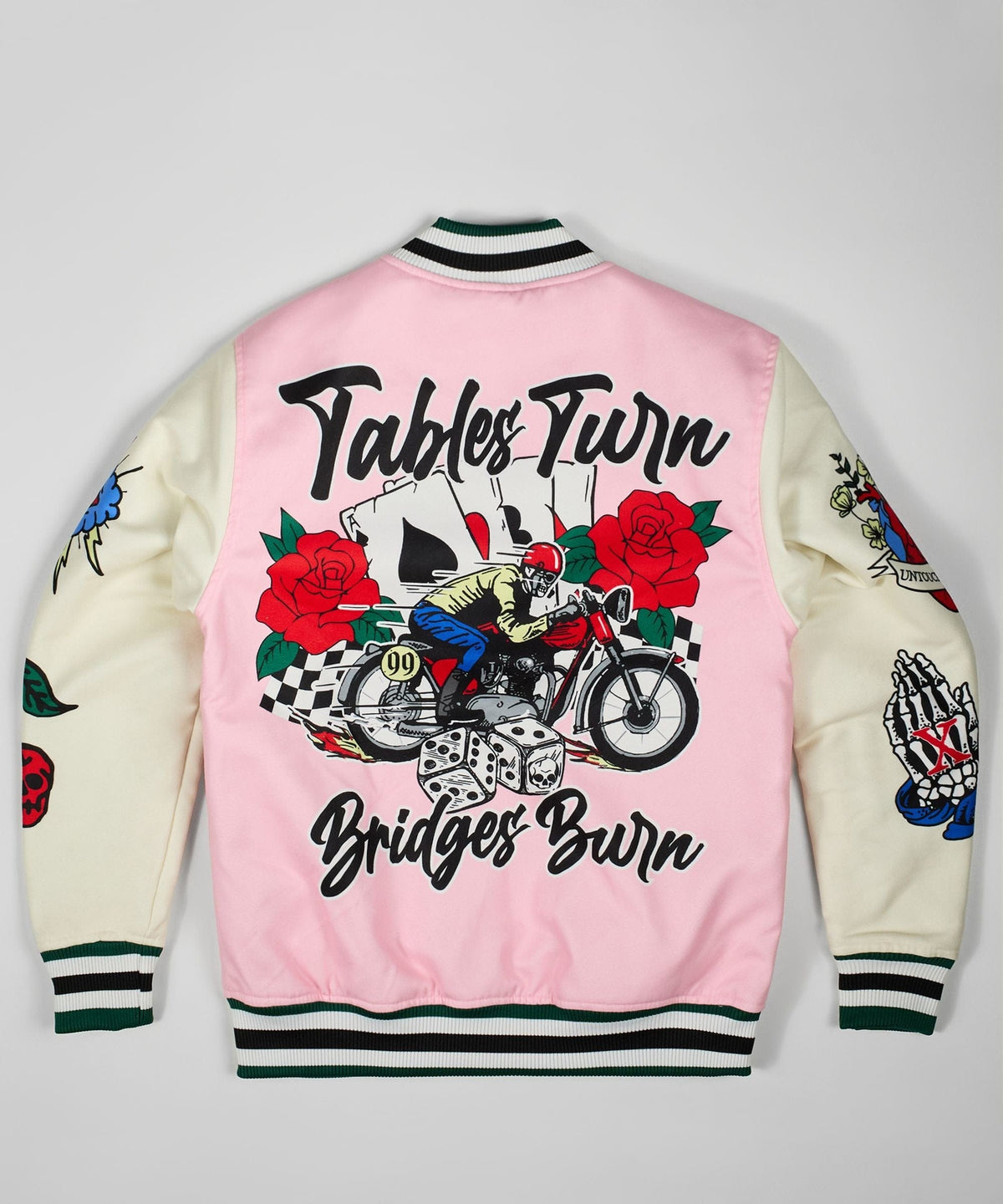 Reason Clothing Best Price Bridges Burn Bomber Jacket