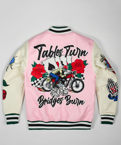 Reason Clothing Best Price Bridges Burn Bomber Jacket