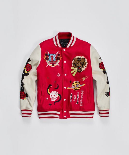 Reason Clothing Great Value Not The Same Boys Bomber Jacket