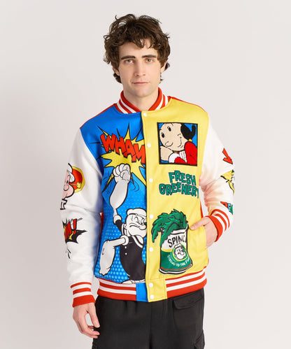 Reason Clothing Signature Popeye Primary Bomber Jacket