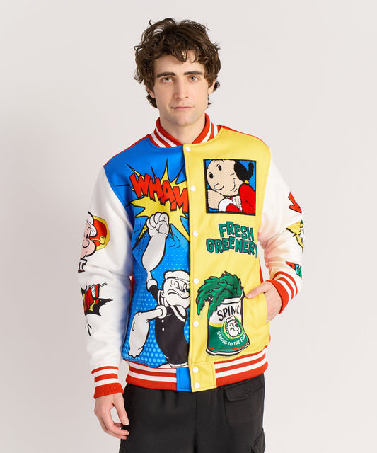 Reason Clothing Signature Popeye Primary Bomber Jacket