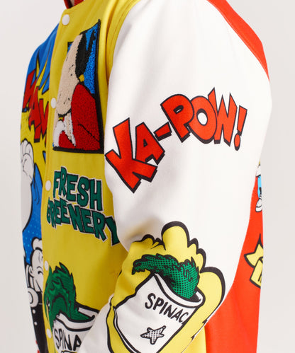 Reason Clothing Signature Popeye Primary Bomber Jacket