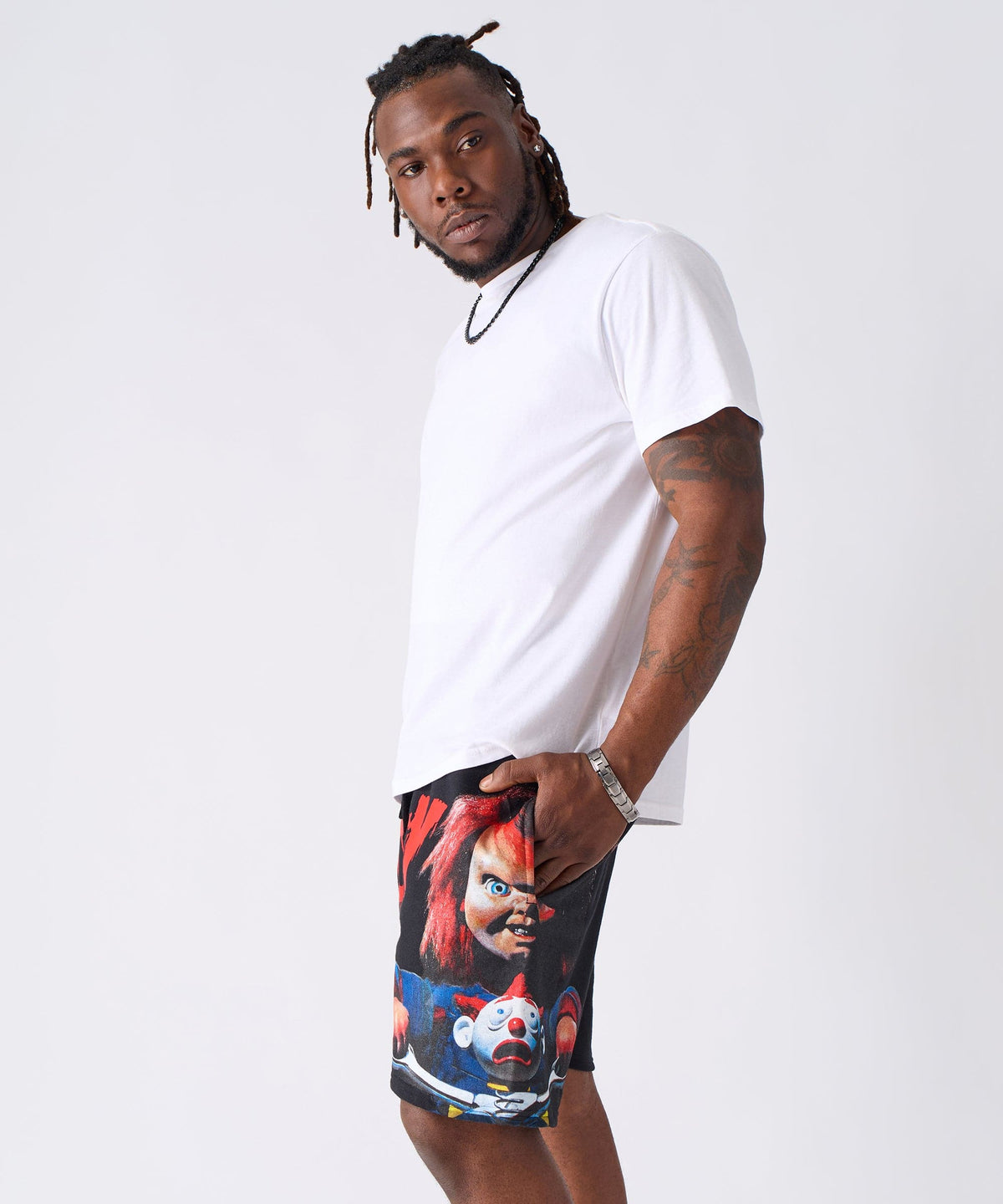Reason Clothing Value Chucky Fleece Short